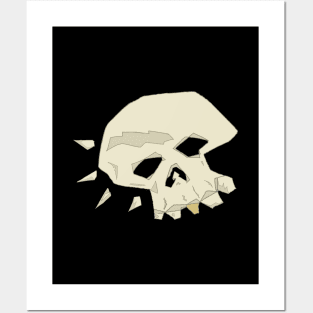 Gold Tooth Skull Posters and Art